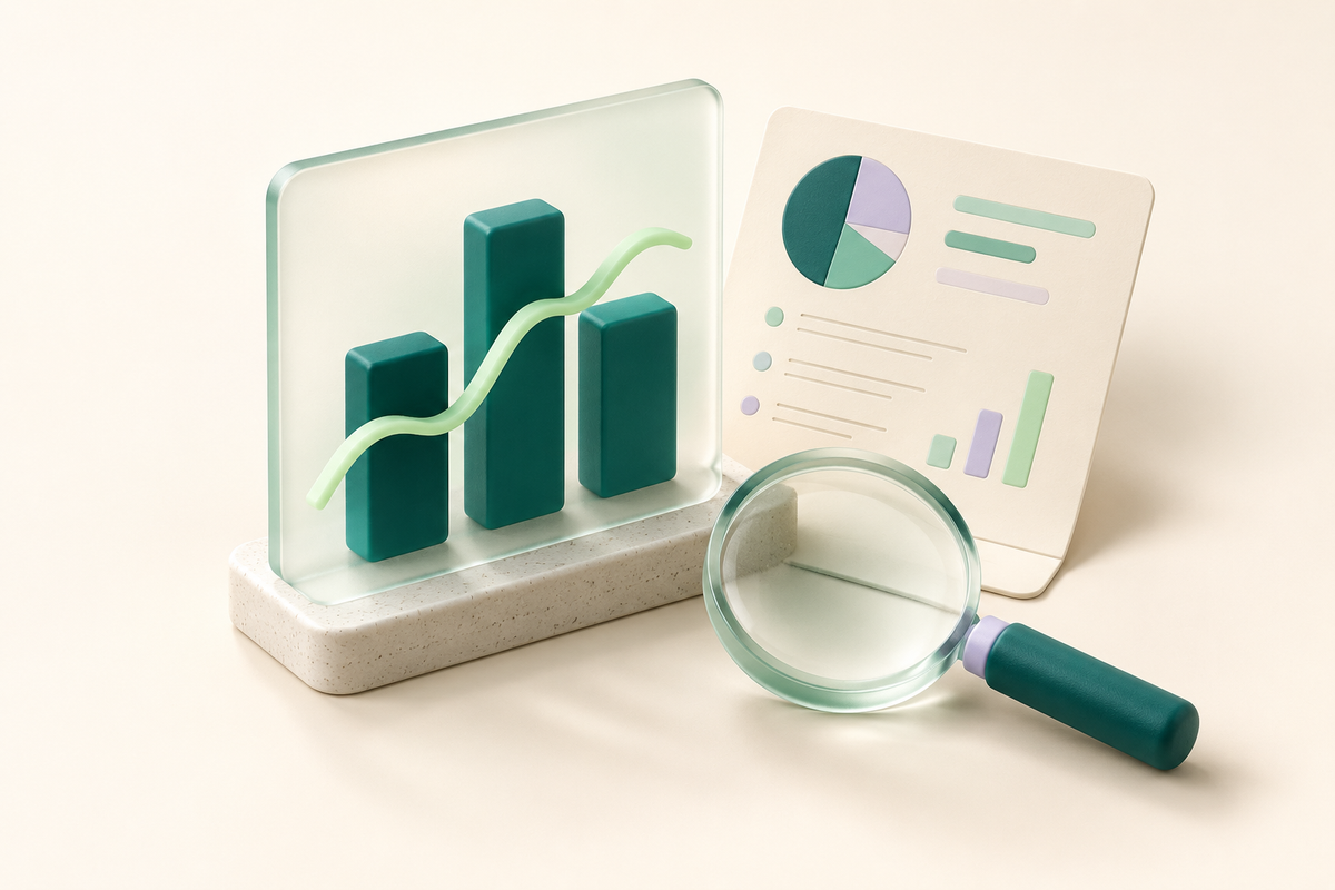 AI — Data analysis and reporting