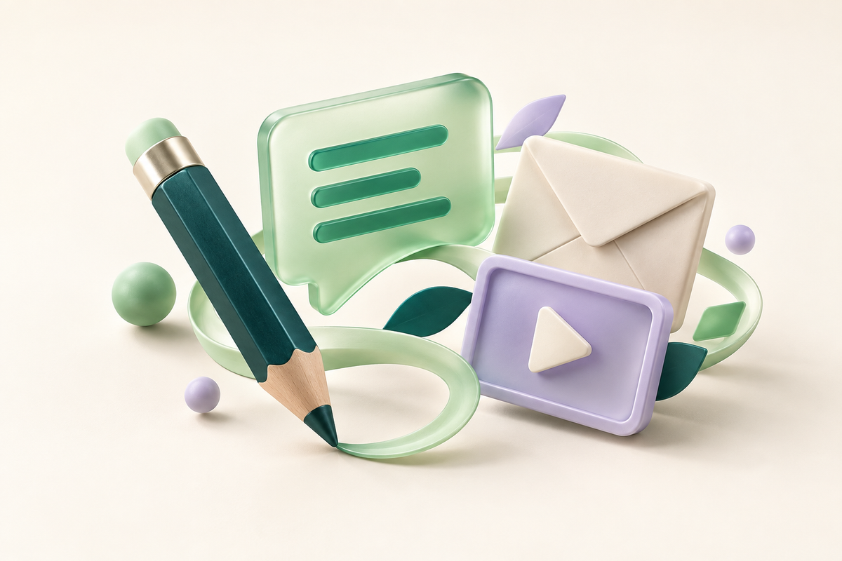 IA — Atelier de contenu marketing