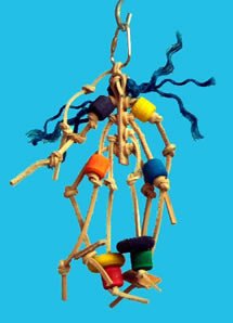 Zoo Max DUS132 Buzzy 7in Bird Toy