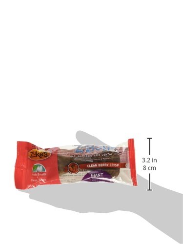 Zuke'S Performance Pet Nutrition 134089 12 Count Z-Bone Giant Cherry Berry Display Box, Large
