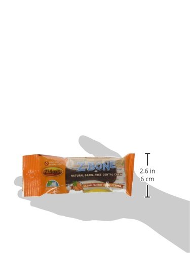 Zuke'S Performance Pet Nutrition 134084 25 Count Z-Bone Medium Carrot Crunch Display Box, Medium 2.34Lbs