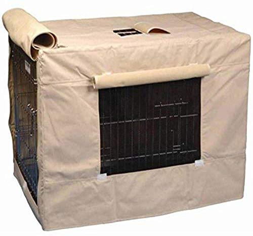 Precision Pet Indoor Outdoor Crate Cover for Size 2000 Crates, Tan