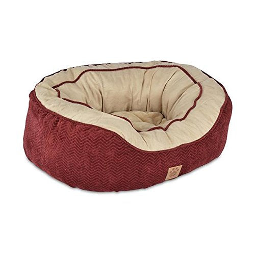 Precision Pet Daydreamer Gusset Bed, 32 by 25 by 10.5-Inch, Burgundy