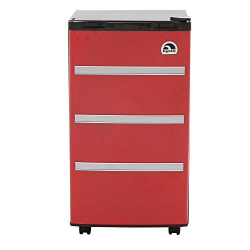 Curtis Igloo FR329 3.2 Cubic Feet Garage/Utility Refrigerator - Red