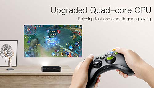 Smart Mini Wireless HD Dual WiFi Pocket Projecteur 2G RAM 16G ROM Android 7.1