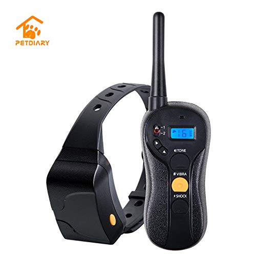 Aniluxe Waterproof Submersible Long Distance Rechargeable Dog Remote Trainer Training Collar for Small Large Dog 2019 Upgraded
