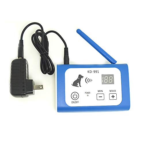 Wireless Dog Fence System, Electric Pet Containment System for Dog and Pets with Waterproof and Rechargeable Training Collar Receiver Boundary Container