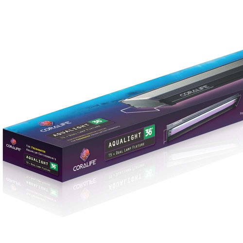 Coralife Aqualight Freshwater T5 Dual Lamp Fixture