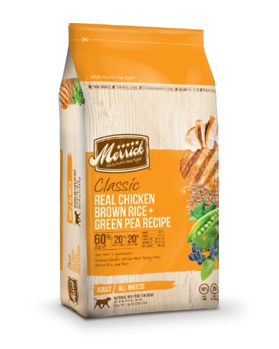 Merrick Classic 35256 Chicken,Brown Rice & Pea Dog Food (15LB)