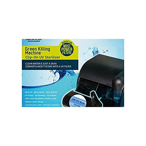 Aqua-Fit AA6665 Clip-On UV 3 Watt Green Killing Machine – inovago