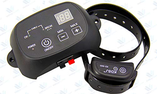 Aniluxe in-Ground Electronic Dog Training Anti-Run Static Shock Dog Fence Collar