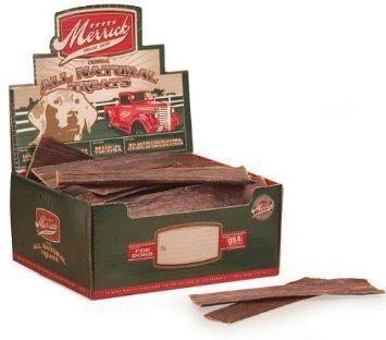 Merrick Junior Texas Taffy Dog Beef Jerky 30 / Case