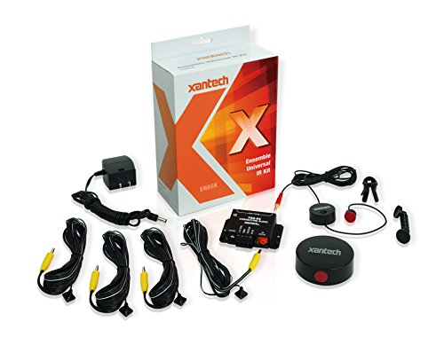Xantech EN85K Ensemble Universal IR Receiver and IR Repeater Kit with Multi Housing