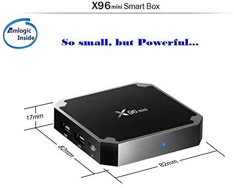 X96 Mini 4K 64BIT Android 7.1 Quad Core Smart TV Box 1080p HDMI WiFi Kodi 17.6