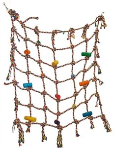 Zoo Max DUS672 Net 30in x 30in Cotton Rope 3/8in