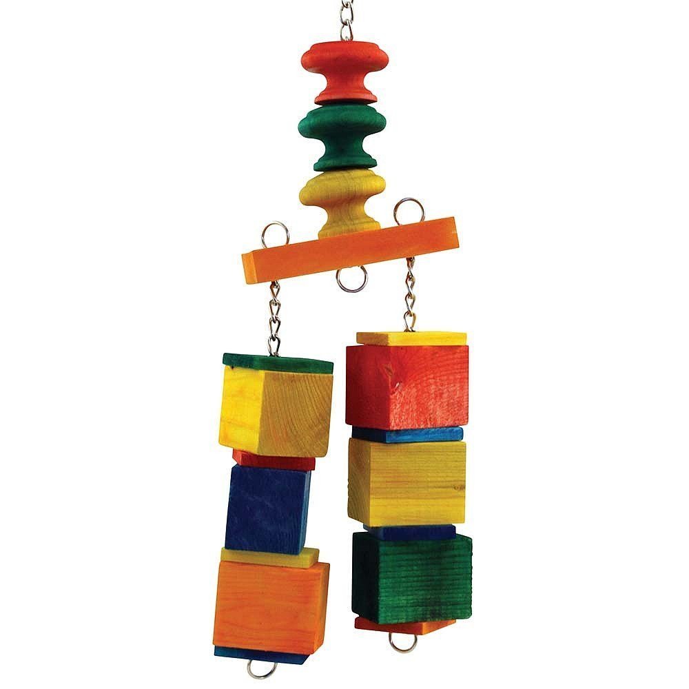 ZOO MAX DUS608 Zim-Zimri Moyen Wood Bird jouet 11 en x 4