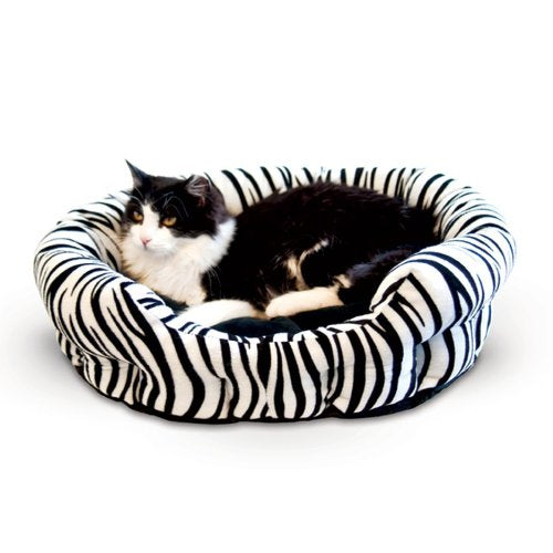 K&H 3612 Self Warming Nuzzle Nest Zebra 19