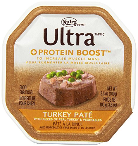 Nutro Ultra 49117 Protein Boost Turkey Pate Adult Dog Food 24/3.5OZ