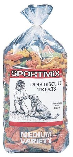 SPORTMIX VARIETY DOG BISCUIT - Medium/4 Pound - Assorted