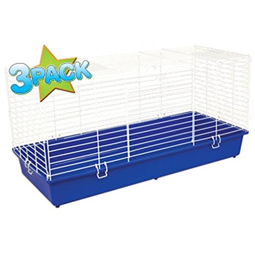 Ware Manufacturing Home Sweet Home Pet Cage for Small Animals - 40 Inches - Pack of 3