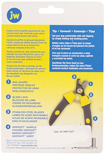 JW Pet GripSoft Deluxe Pet Nail Clipper