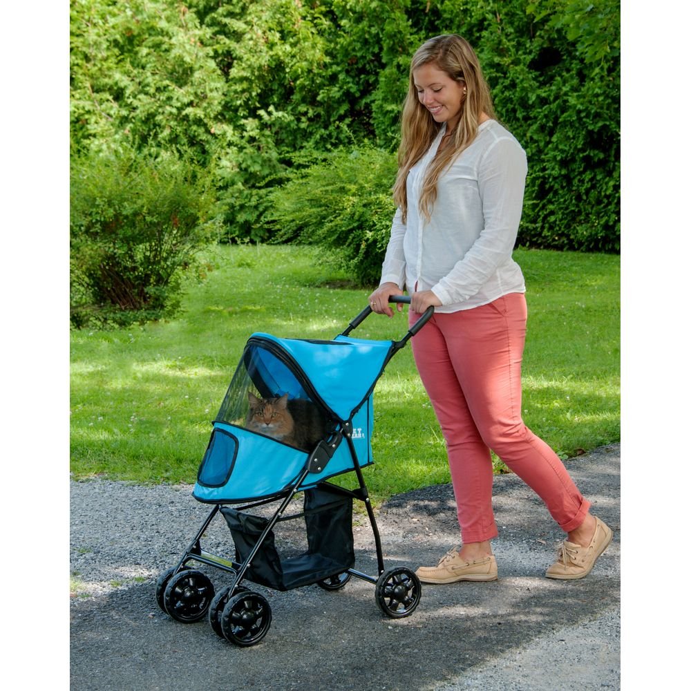 Pet Gear Sport Lite Pet Carrier Stroller, Ocean Blue