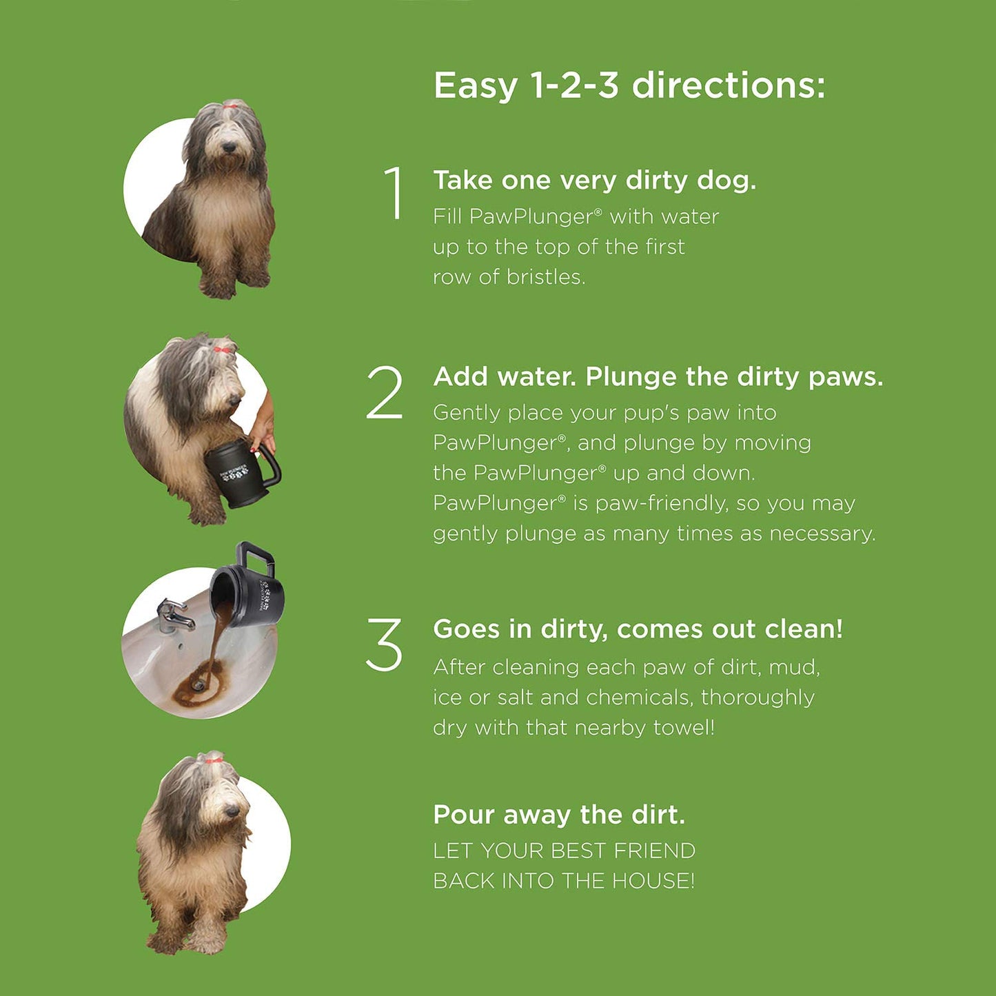 Paw Plunger for Dogs, Medium