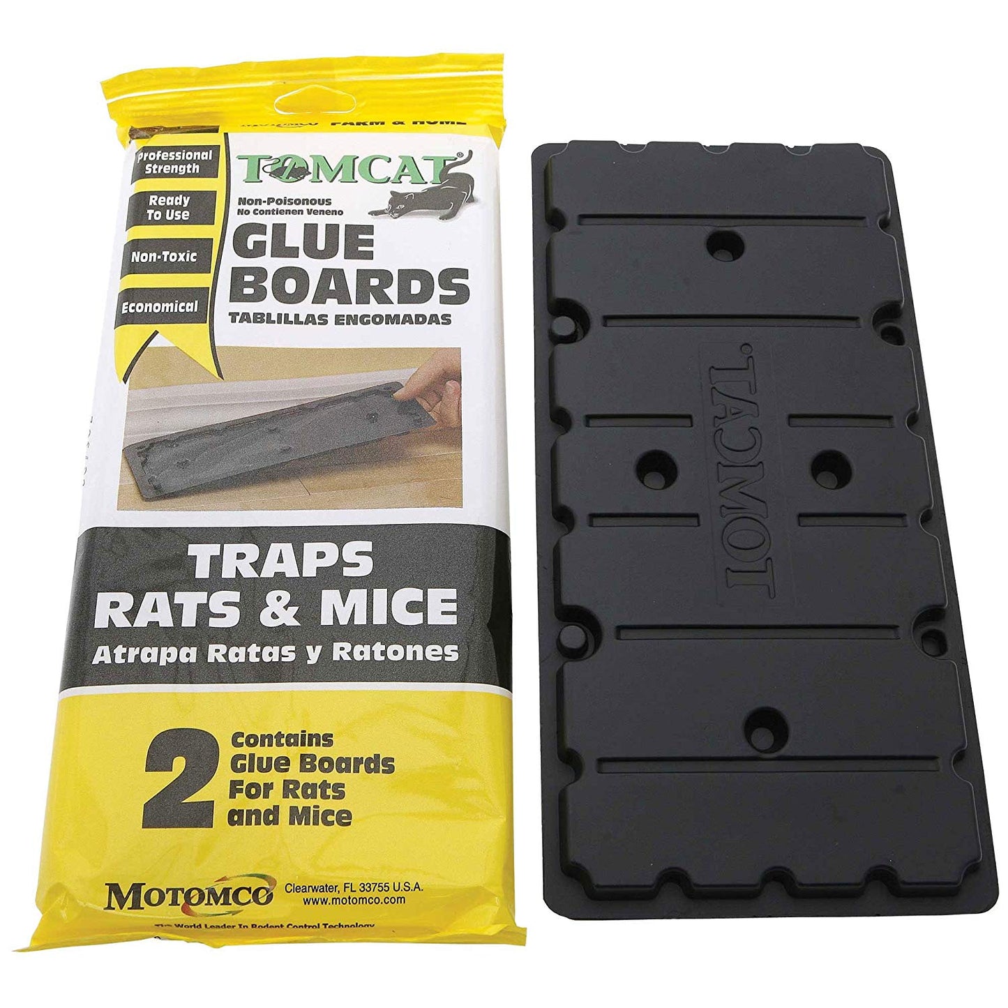 Motomco Rodent Tomcat Rat Glue Valupak 2Pk