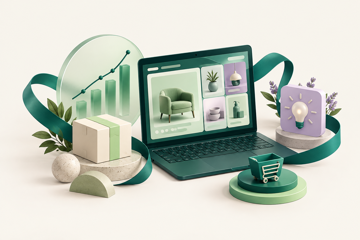 Services numériques Inovago : commerce en ligne, stratégie, création et automatisation.