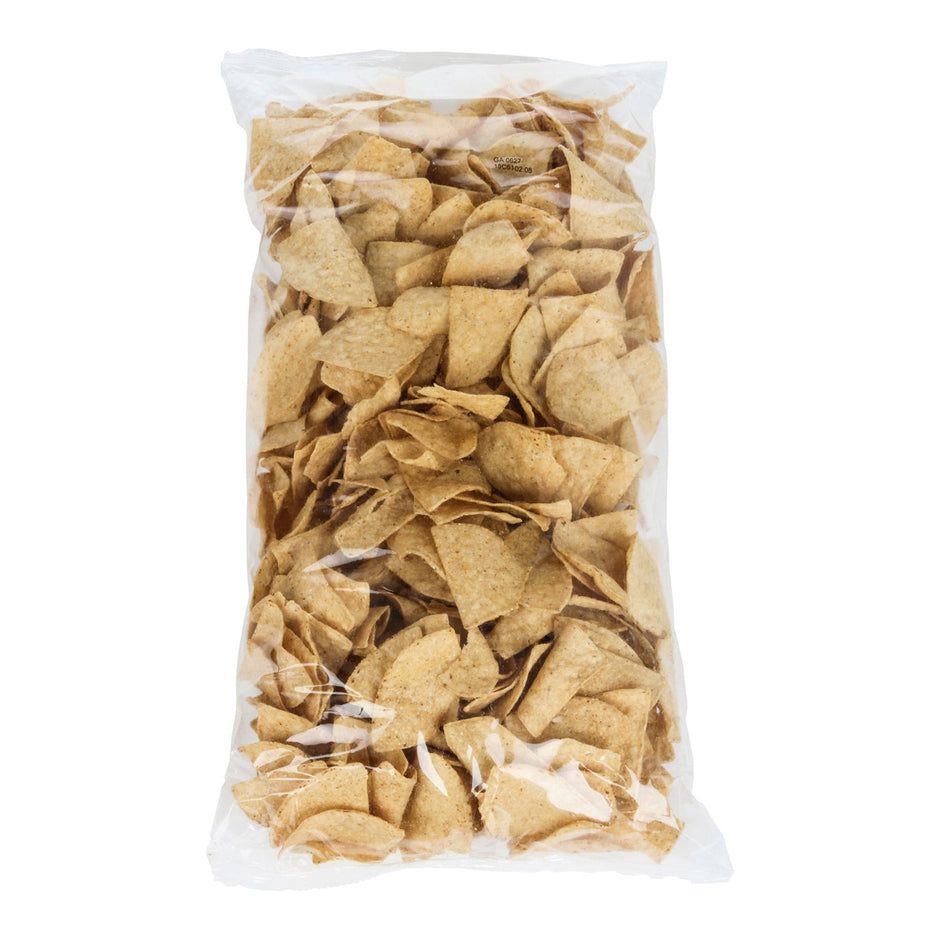 Chip Tortilla White Corn Triangle - 6 x 2 lbs - Mission Foods - Restaurant and Foodservice Ingredients - Canadian Distribution-0