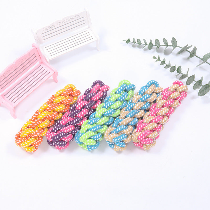 Interactive Cotton Rope Mini Dog Toys Ball For Dogs Accessories Toothbrush Chew Puppy Toy For Large Small Dogs Toy Pet Dog Toy