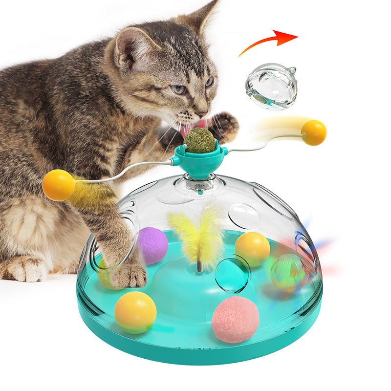 Meows Windmill Interactive Cat Toy-0
