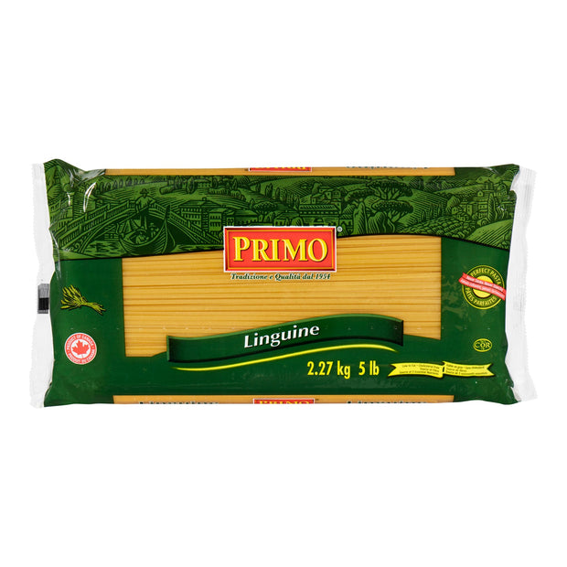 Pasta Linguine 10 in. - 4 x 5 lbs - Primo - Restaurant and Foodservice Ingredients - Canadian Distribution-0