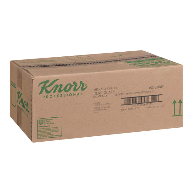 Sauce Demi Glace Knorr Gluten-Free - 6 x 813 g (Case = 1 x 813 g) - Knorr Swiss - Restaurant and Foodservice Ingredients - Canadian Distribution-1