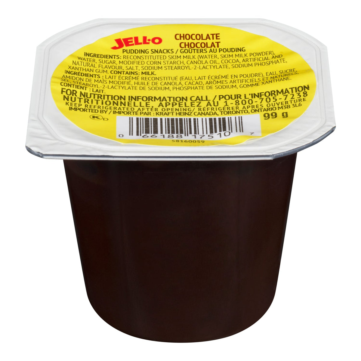 Pudding Chocolate Cup - 24 x 99 g - Kraft - Baking Mixes and Ingredients - Canadian Distribution-0