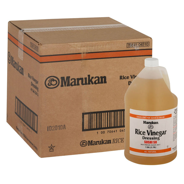 Vinegar Rice Wine Seasoned - 4 x 1 Gallon (Case = 1 x 1 Gallon) - Marukian - Restaurant and Foodservice Ingredients - Canadian Distribution-1
