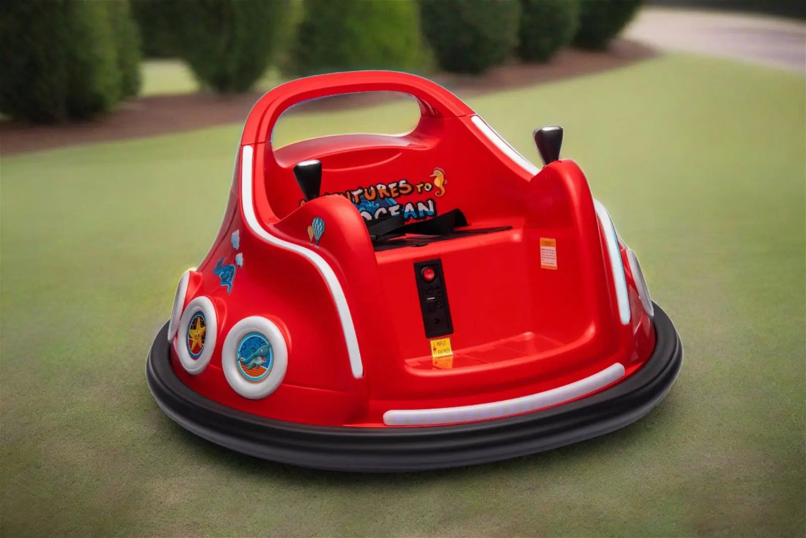 12V Freddo Bumper Car 1 Seater Ride on for Kids-4