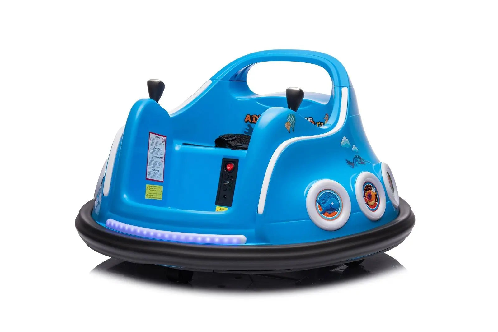 12V Freddo Bumper Car 1 Seater Ride on for Kids-5