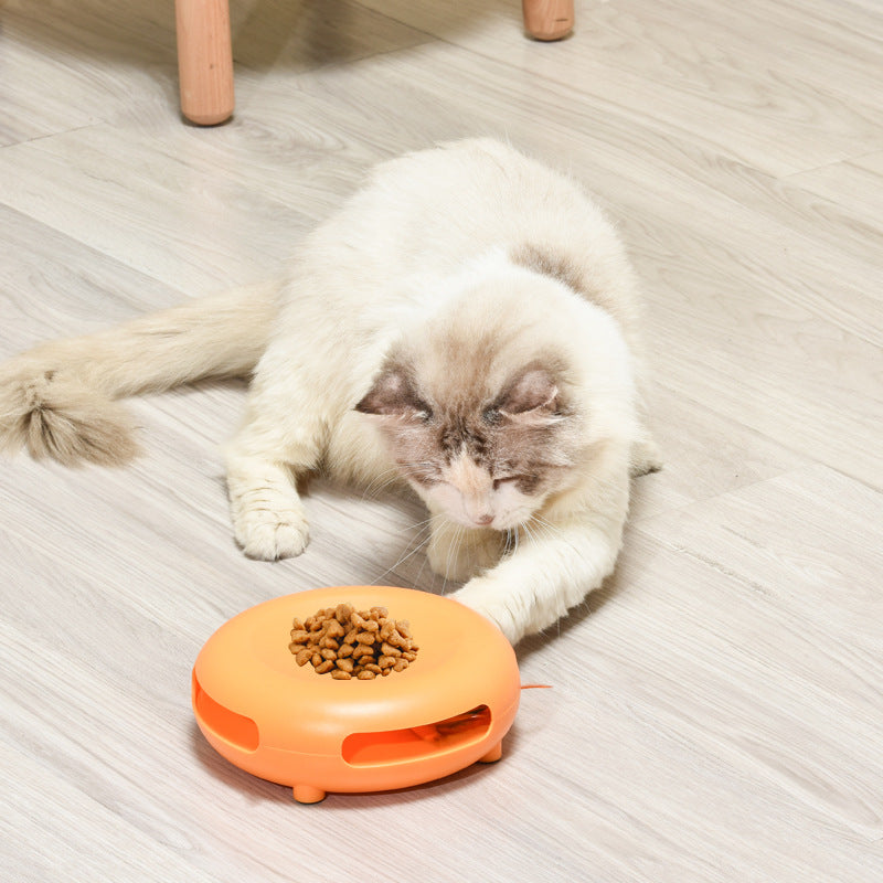 Entertaining Feline Feeding Station-2