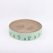 Durable Round Cat Scratch Board Bed and Toy-4