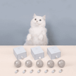 Pure Wool Interactive Catnip Capsule Toy Set for Cats-0