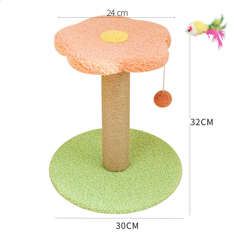 Cat Scratcher with Sisal Winding and Hemp Surface-4