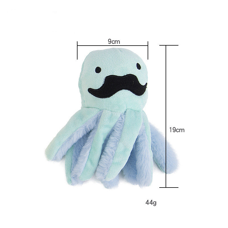 Octopus Plush Pet Chew Toy-6