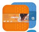 Mat For Dogs Cats Slow Food Bowls New Pet Dog Feeding Food Bowl Silicone Dog Feeding Lick Pad Dog Slow Feeders Treat Dispensing-0