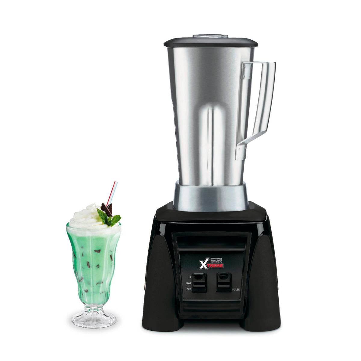 MX1100XTS Heavy-Duty Blender with Electronic Keypad, Timer & 64 oz Stainless Steel Jar by Waring Commercial-1