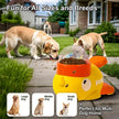 Dog Puzzle Feeder Interactive Pet Food Treat Dispenser Cartoon Duck Design Anti-slip Pets Automatic Feeder Toys For Dog Training Pet Products