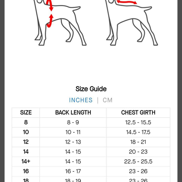 Canada Pooch Waterproof jacket with fleece lining