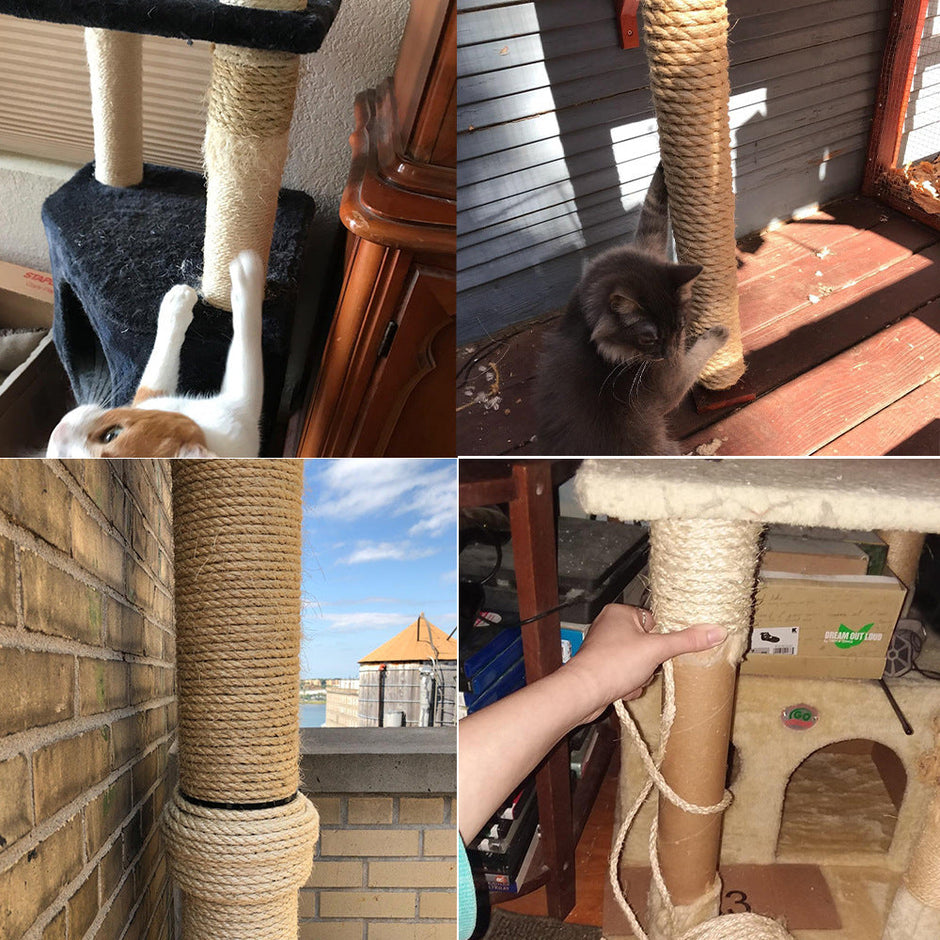 Cat Sisal Rope Scratching Pad-2
