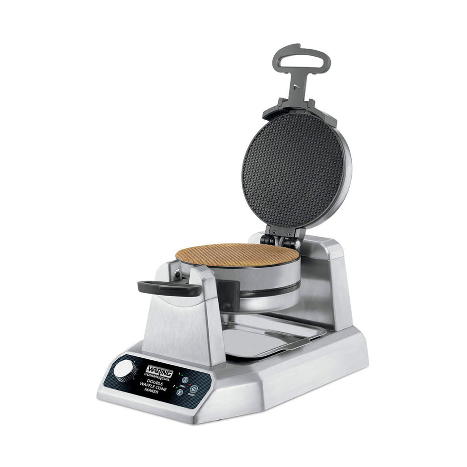 WWCM200 Heavy-Duty Double Waffle Cone Maker by Waring Commercial-2