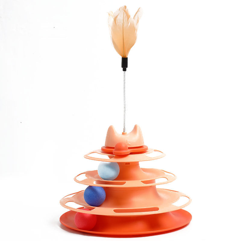 Ultimate Space Tower Play Board for Felines-7